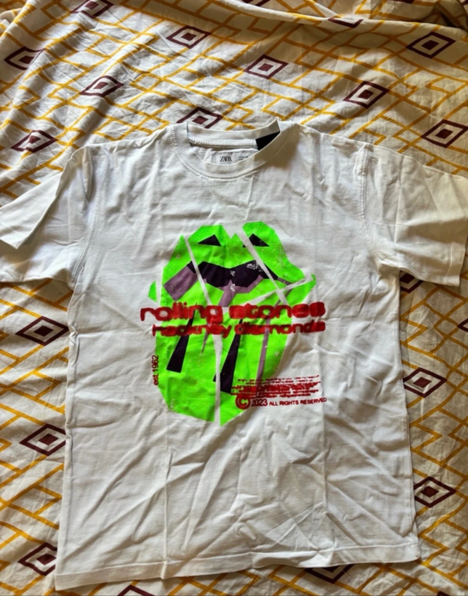 T-shirt enfant rolling stones 11 - 12 ans 